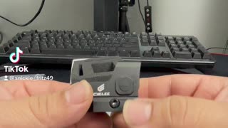 Cyelee green dot on canik tp9 elite custom