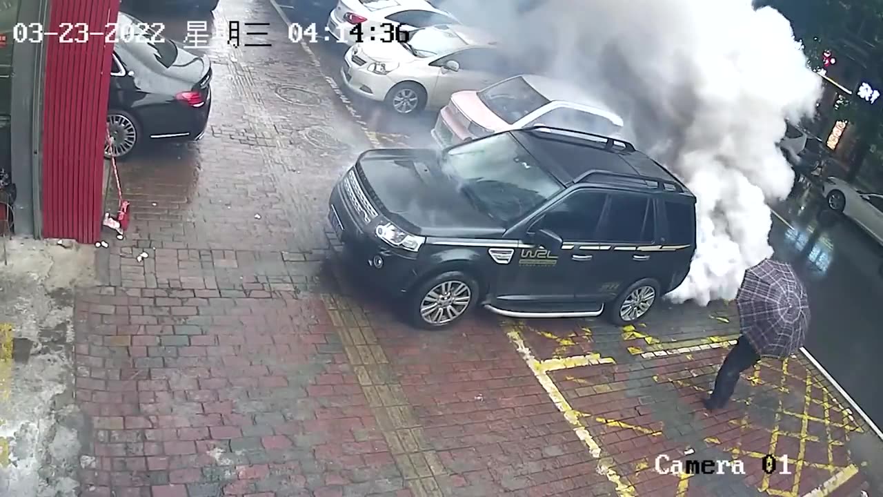 40 MOMENTOS INCREÍBLES CAPTADOS POR UNA CÁMARA DE VIDEOVIGILANCIA