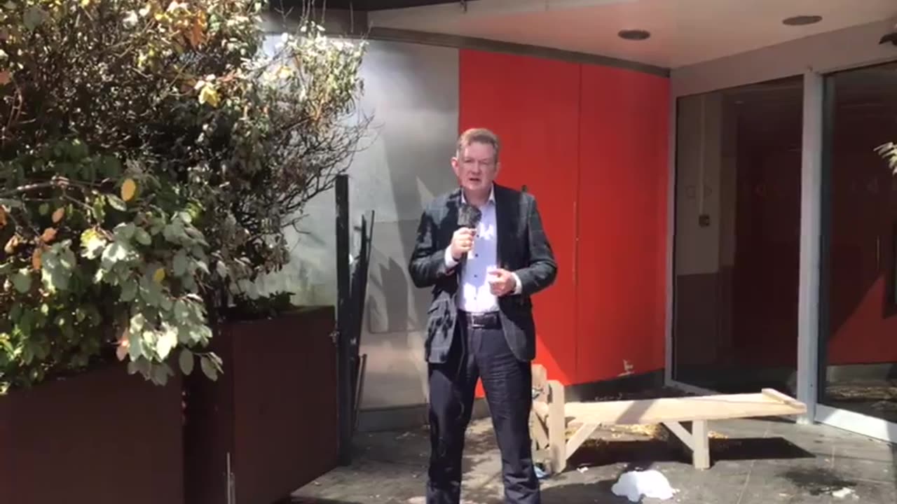 All banks have been shut down in Hoofddorp in the Netherlands as the war on cash continues.