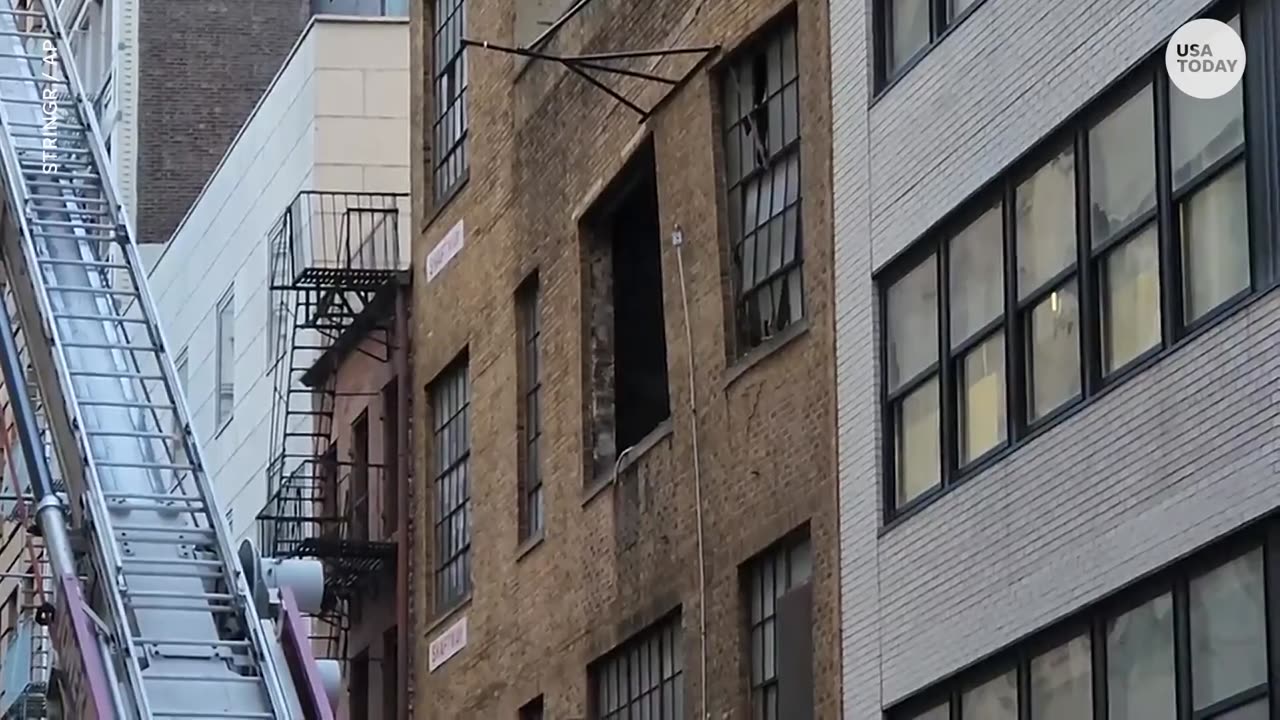 Parking garage collapses in New York City; at least one person dead