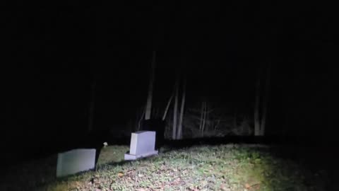 GHOST HUNTING AT THE HELL HOUS OF RED ASH CEMETERY