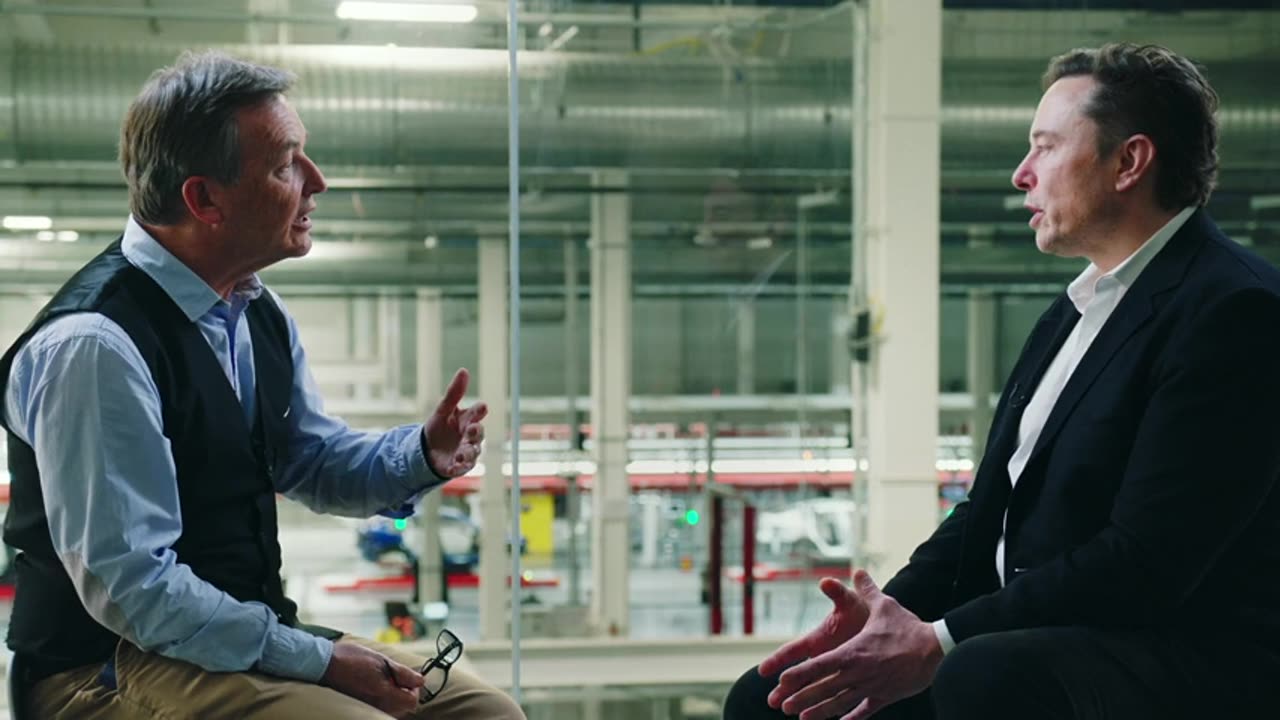 Chris Anderson and Elon Musk