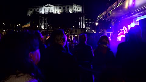 London vigil marks Ukraine war anniversary