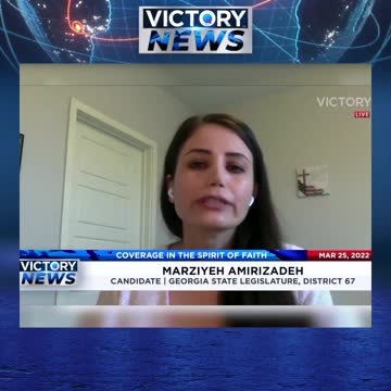 VICTORY News 3/25/22 - 11 a.m. CT: Freedom Is Not Free! (Marziyeh Amirizadeh)