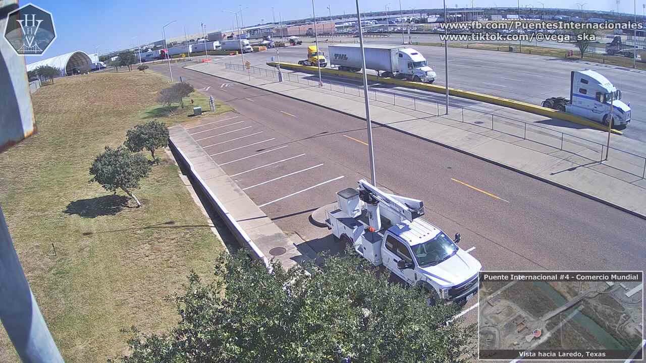 2024-01-19 - Puente Internacional 4 (viendo hacia Laredo, Texas)