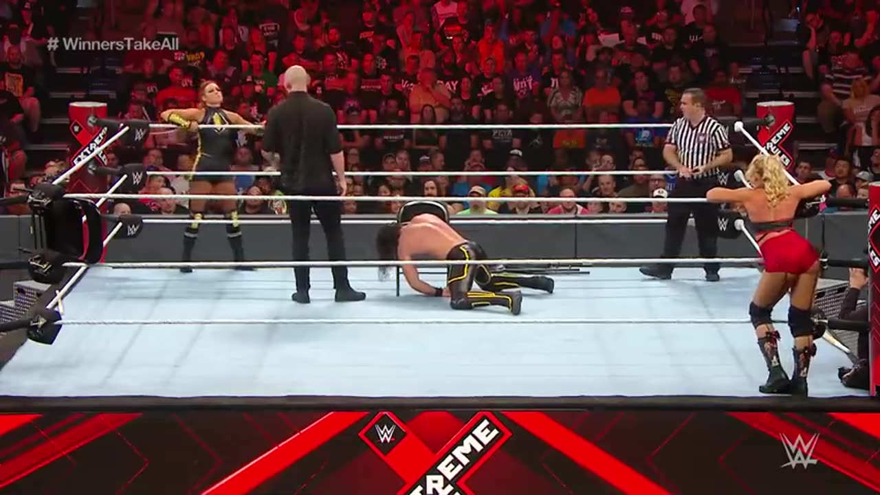 FULL MATCH - Rollins & Lynch vs. Corbin & Evans – Extreme Rules Match: WWE Extreme Rules 2019