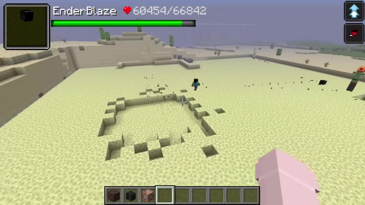 all Herobrine creepypasta mobs vs Wither Storm 7 STAGE in minecraft3
