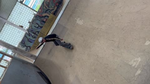 KickFlip RockTheFakie in the Mini