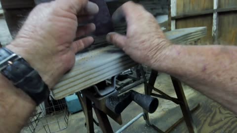 First sanding