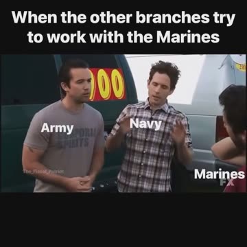 Military - Humor When Army And Navy Work With Marines Funny