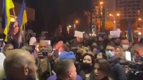 Israelis protest against “Russian occupation” of Ukraine from occupied Palestine