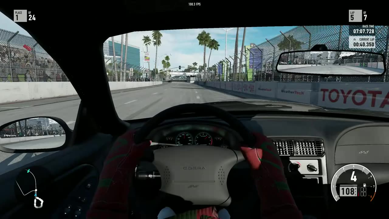 Long Beach Full Circuit '00 Ford Mustang Cobra SVT