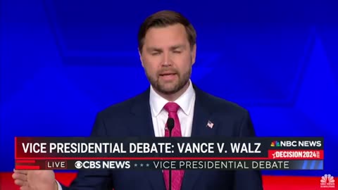 JD Vance refuses to accept the fake fact check
