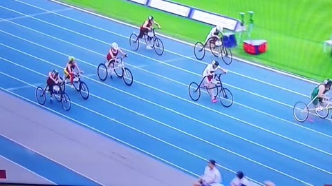 Speed race Jo Paris soon running handisport