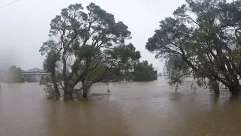 Coraki Flood rescue by boat 28th Feb 2022