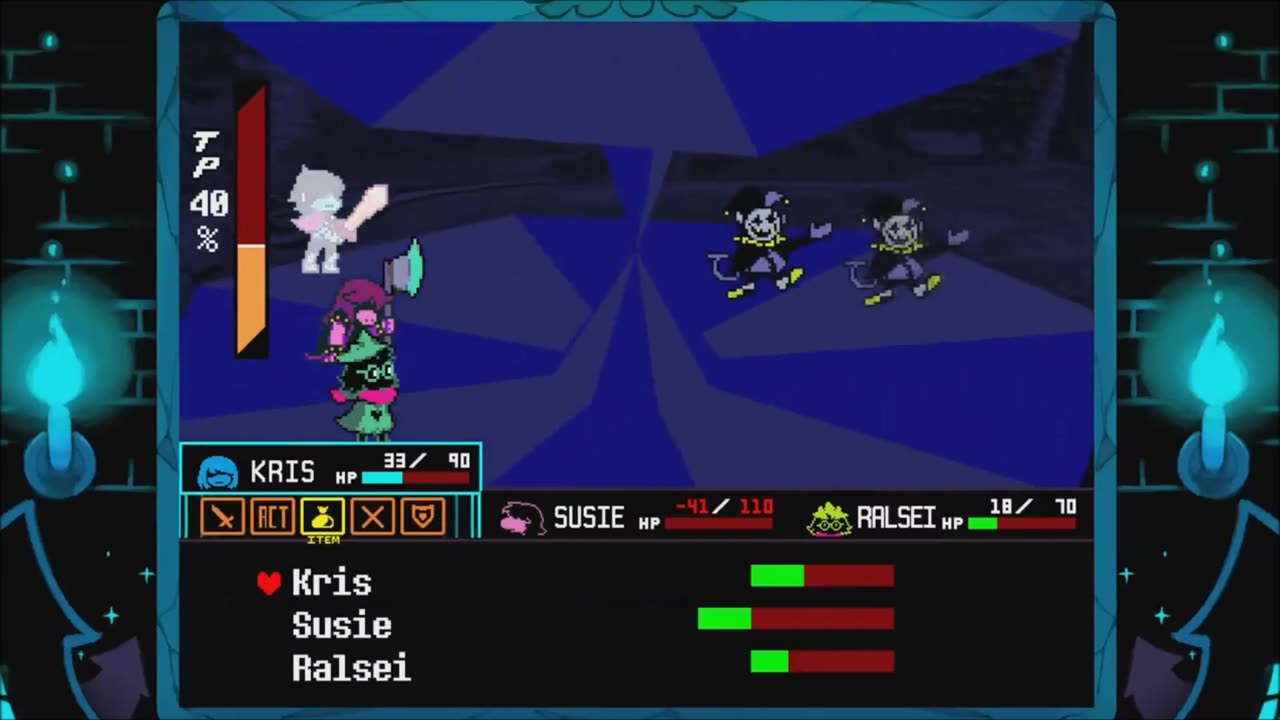 Deltarune Beating Jevil (Stream Highlight)