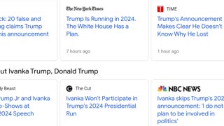 Trump is running again
