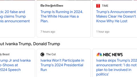 Trump is running again