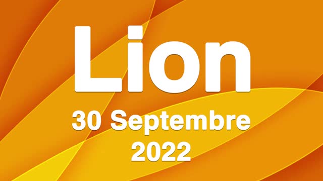 ❤️ Horoscope Lion pour aujourd'hui 30 septembre 2022 ♌ horoscope quotidien du tarot Lion_Cut1