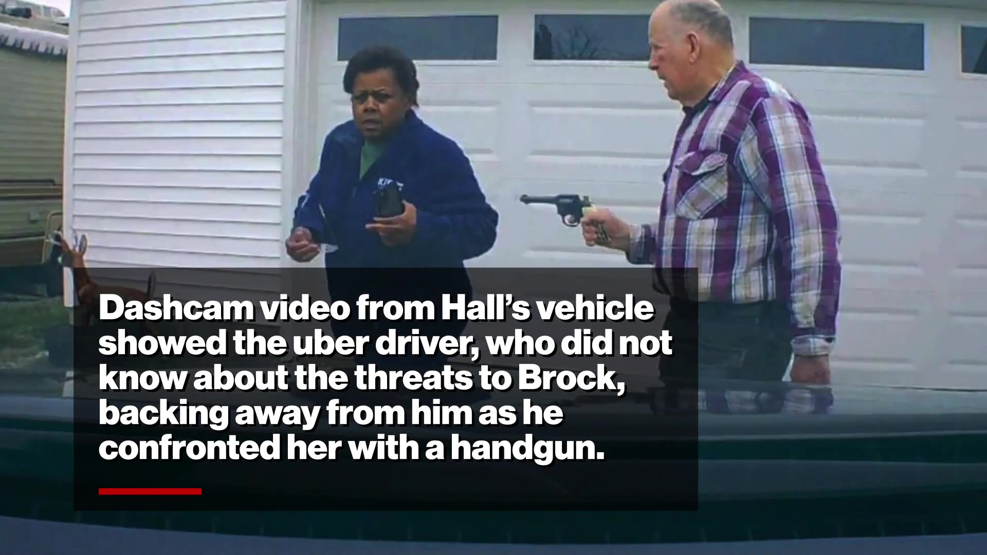 'I'm sure glad you guys are here': Moment scam victim greets cops after allegedly shooting innocent Uber driver