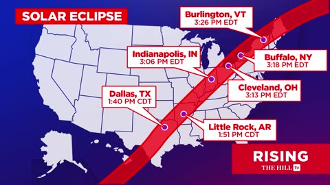 Solar Eclipse IMMINENT, Moon Will BLOCK OUT Sun ACROSS US