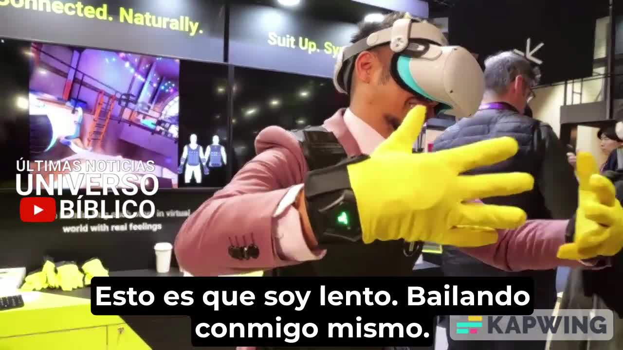 ¡Explora el Metaverso con Realidad Virtual- Olfato, Tacto y Más en CES 2023!