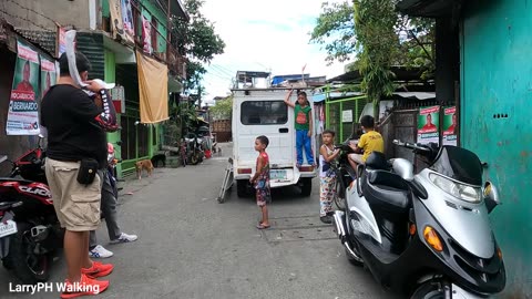 THE OTHER SIDE of PASIG | WALK at SLUM NARROW ALLEY in PASIG Philippines