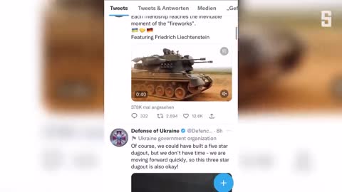 Videoappell des Kiewer Verteidigungsministeriums Deutsche Panzer für die Ukraine »Supergeil«