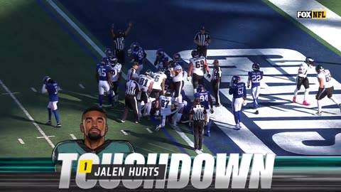 NFL - lil' brotherly shove