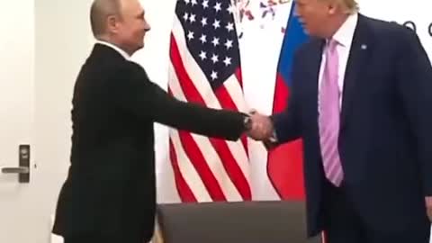 FLASHBACK: Trump Manhandles Putin