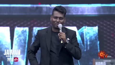 Director Atlee's Speech Jawan Audio Launch Shah Rukh Khan Vijay Sethupathi Sun TV