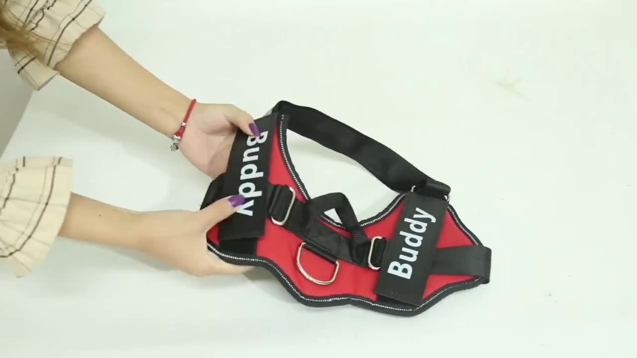 Reflective Breathable No Pull Pet Harness Vest