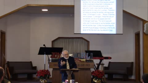 Sermon from 11-28-2021 Mansfield Community Church