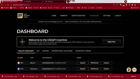 How to move g999 from gsp dashboard to web wallet and gstrade
