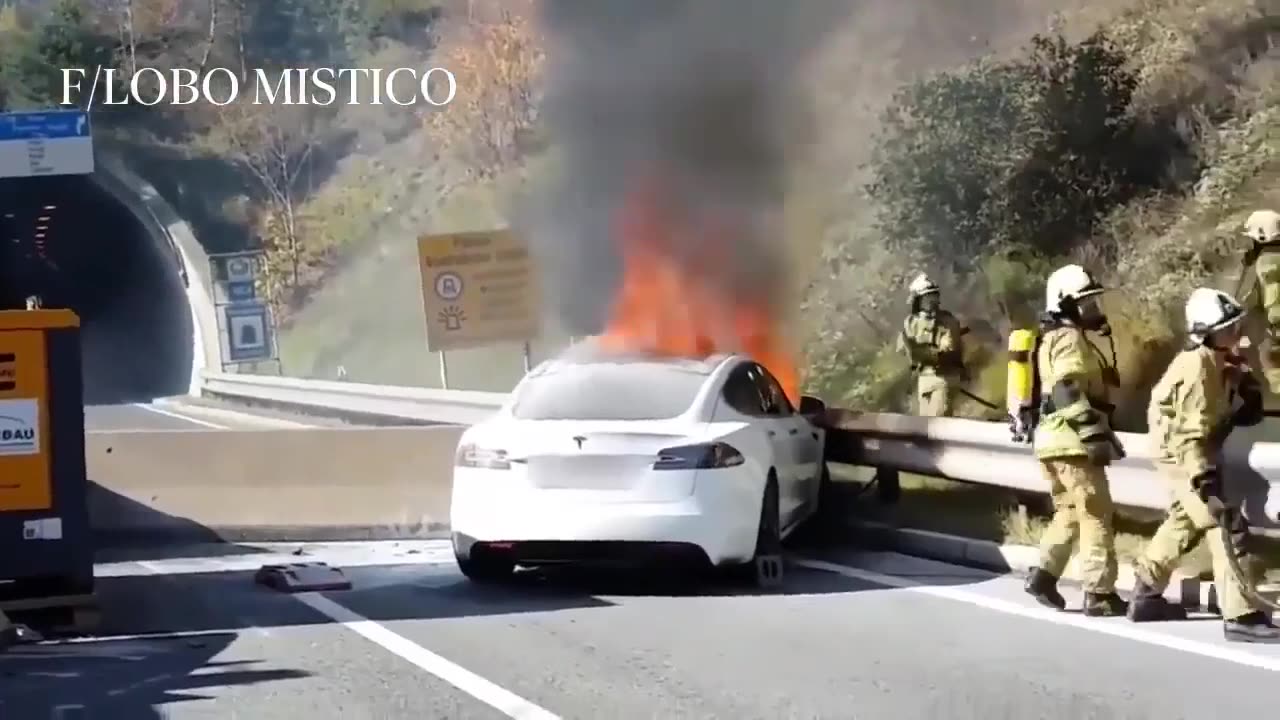 Electric Vehicles Explode on Highway to Hell
