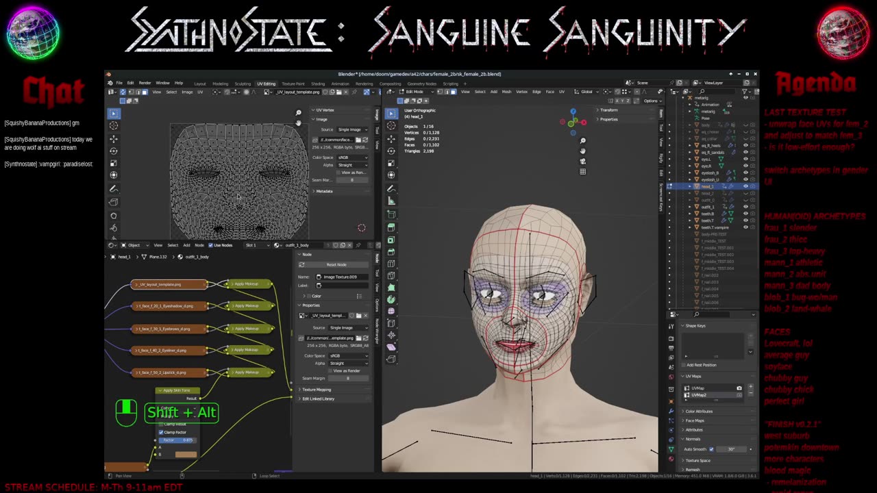 [condensed] UV editing tests/practice - Devstream #61 5-15-24