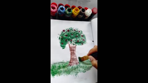 Easy/Simple postal colour painting/drawing 2023