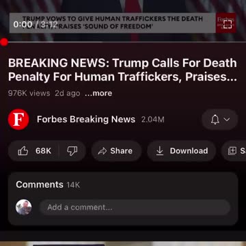 Everybody go look up the definition of human trafficking