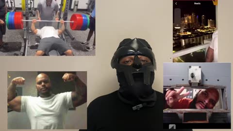 tekashi 6ix 9ine attackers bench press a ton!