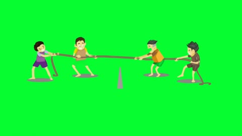 Green screen animasi perlombaan 17 agustus an