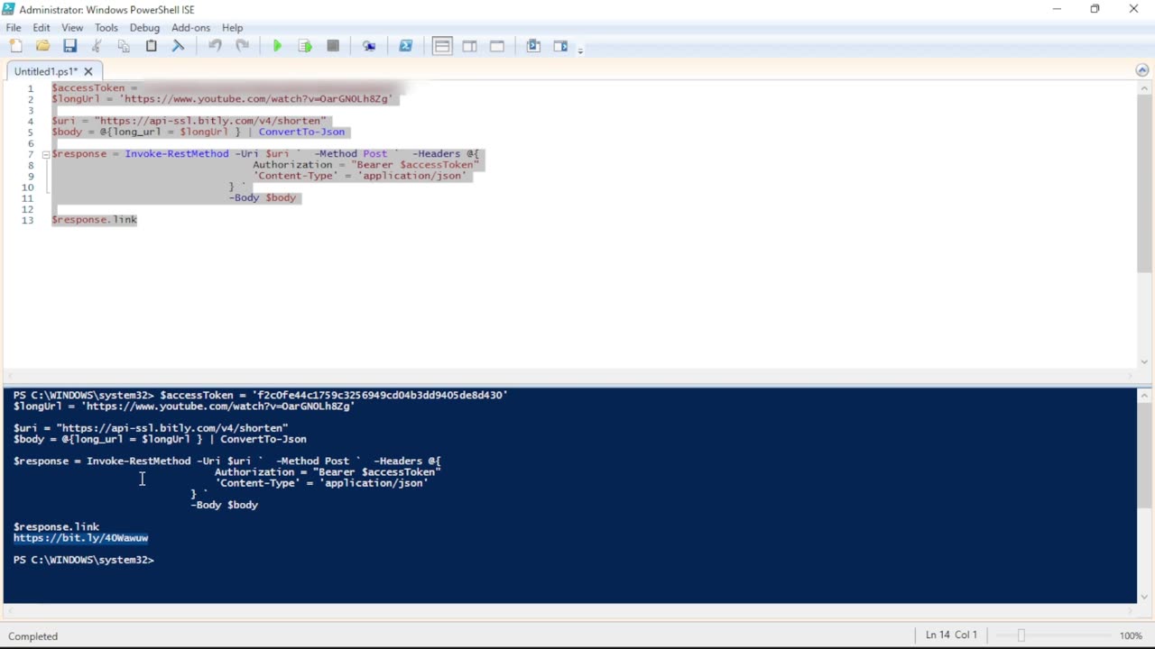 How to Use PowerShell to Shorten URLs with the Bitly API