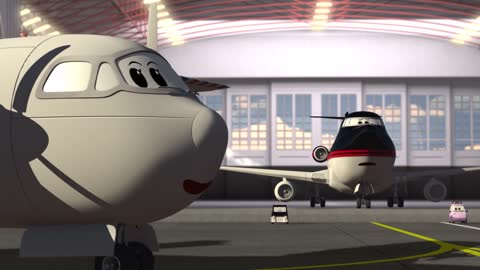 Airplane cartoon for kids - The Airport Diary - Illi's awesome change! (cartoon 69)
