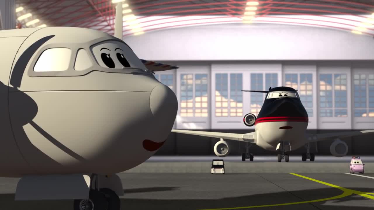 Airplane cartoon for kids - The Airport Diary - Illi's awesome change! (cartoon 69)
