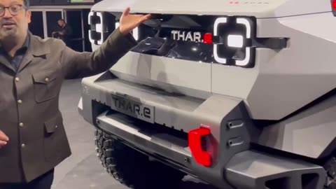mahindra launches her new electric thar #shortsfeed #mahindrathar