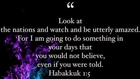 Habakkuk 1:5