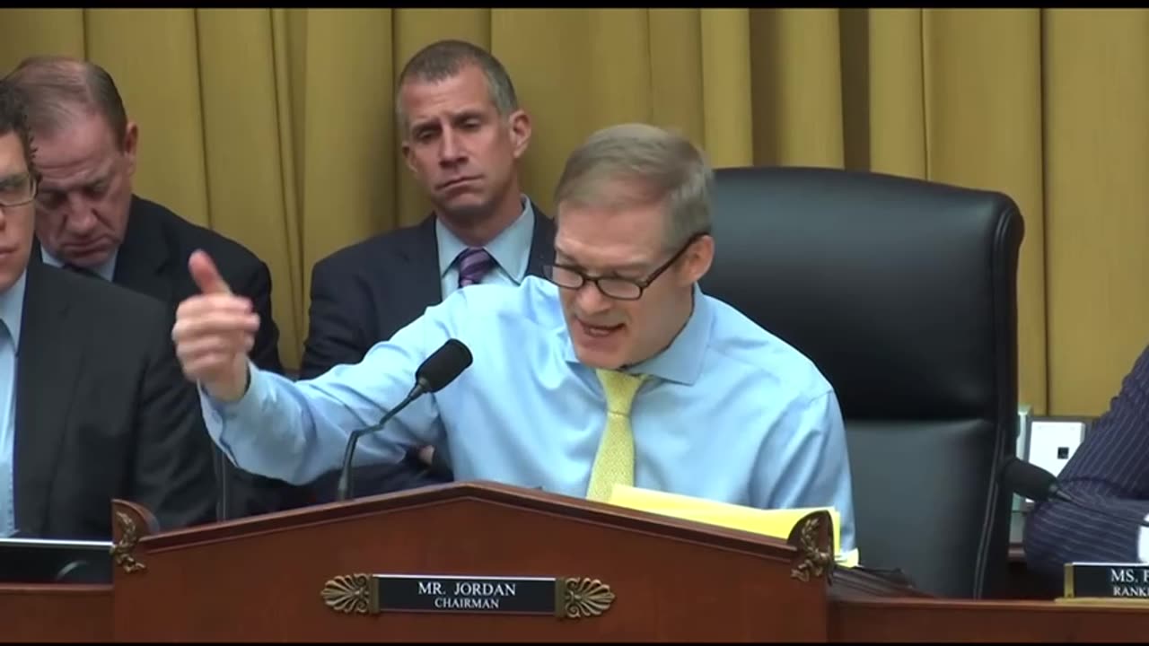 March 9, 2023 Jim Jordan on Weaponization of Fed Government Hearing