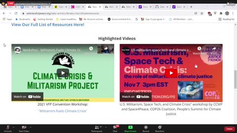 Militarism and Climate Change