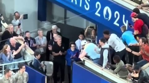 Rafael Nadal And Carlos Alcaraz, Paris 2024