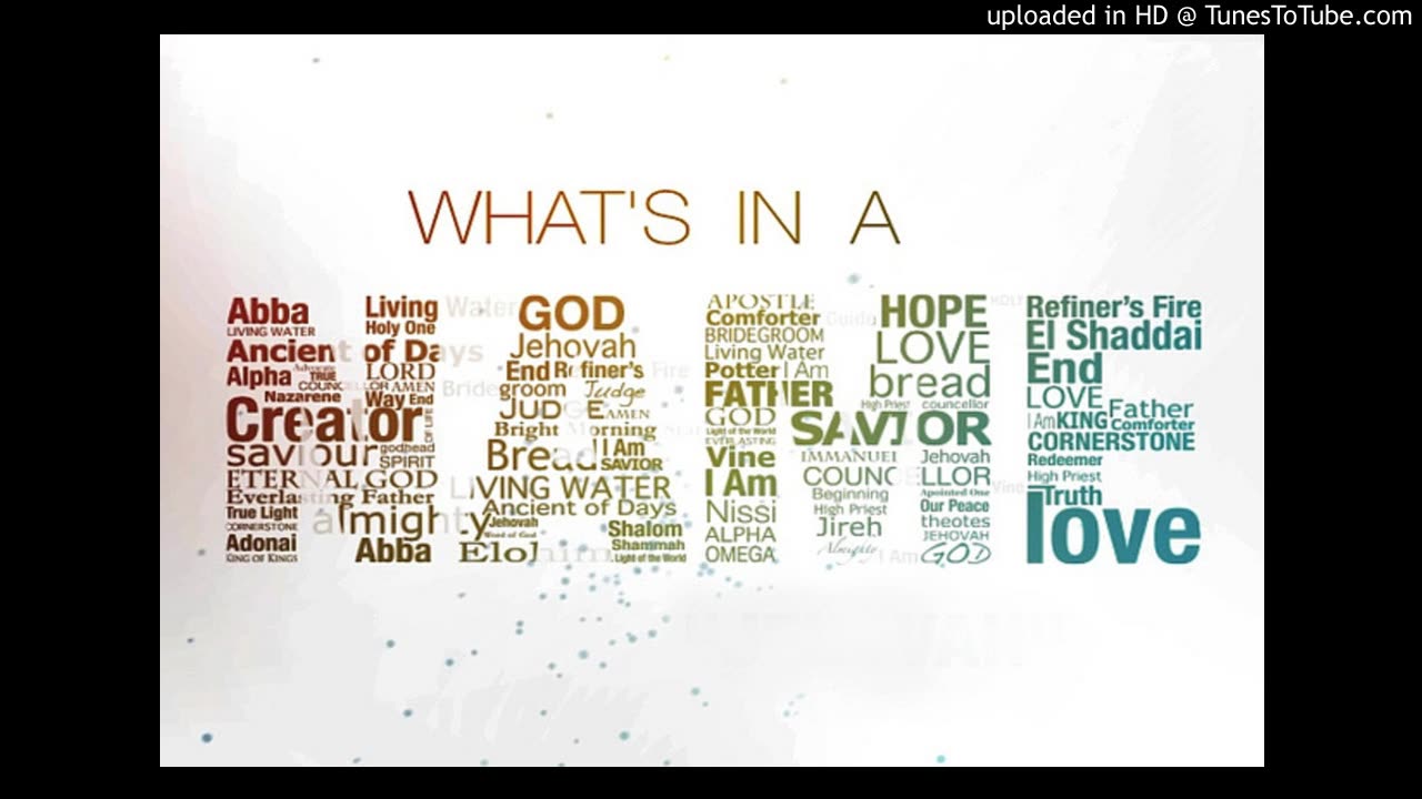 Words Mean Things - Whats In A Name