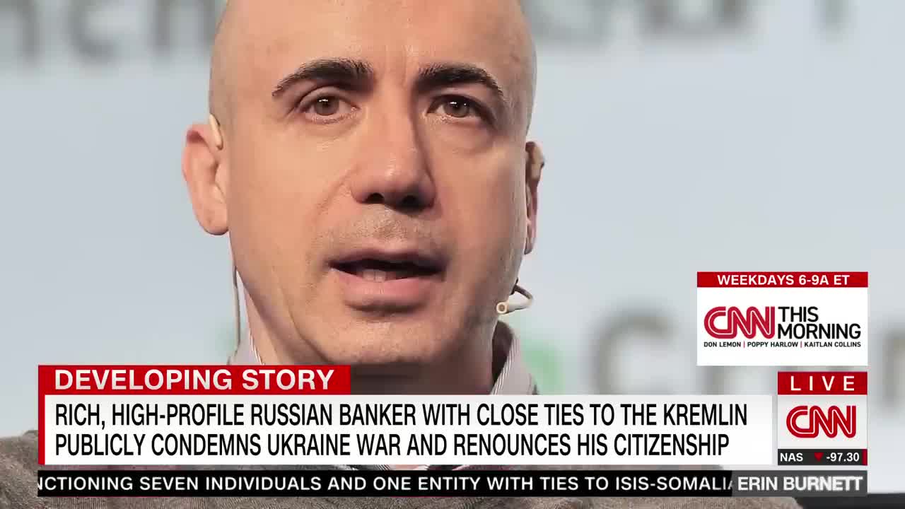Russian billionaire speaks out against Putin